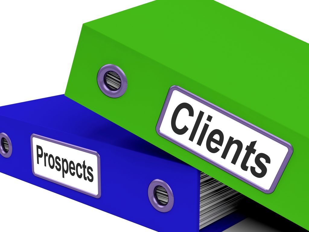 Clients And Prospects Files Showing Converting Leads